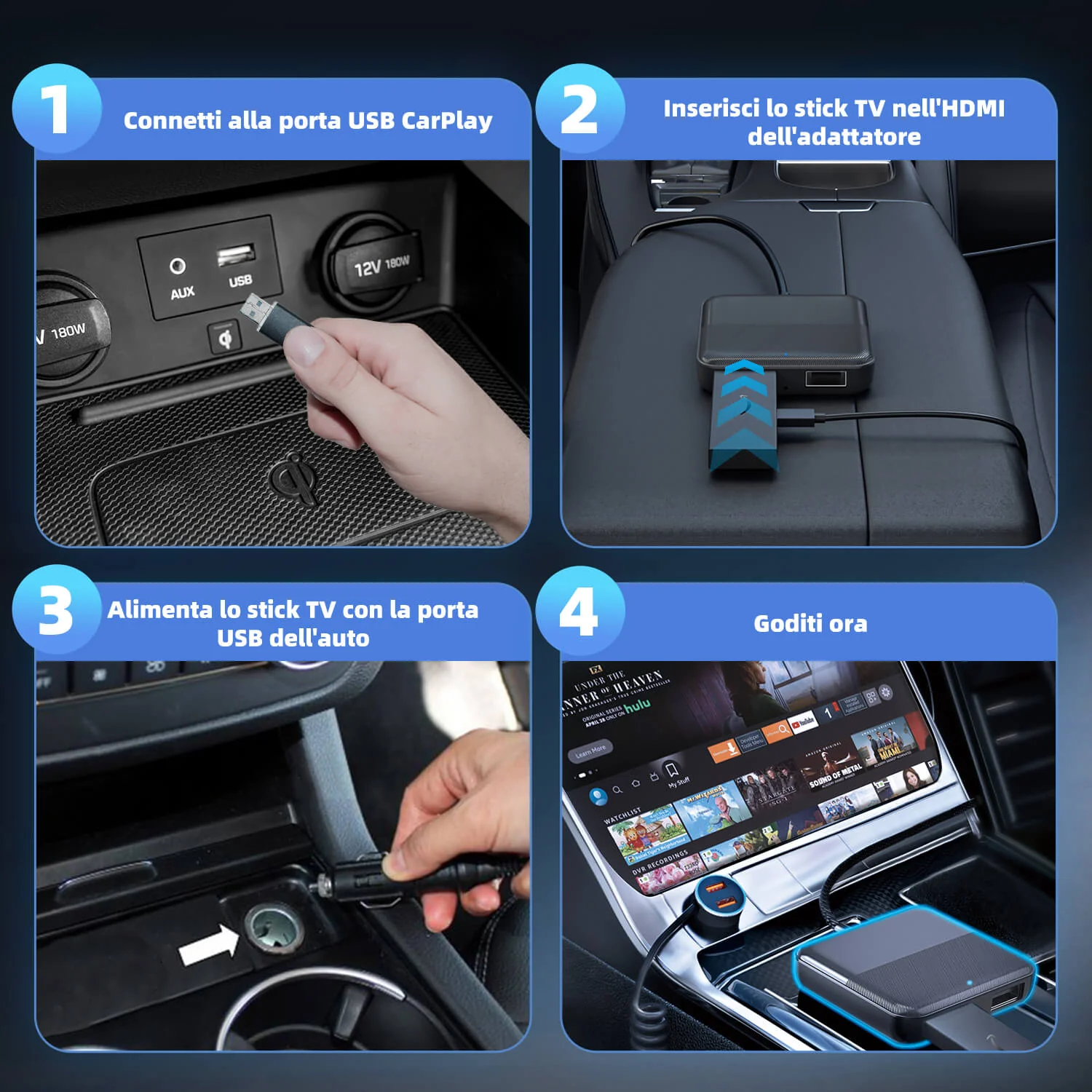 Convertitore TV per auto per Fire TV Stick- facebook - Image 8