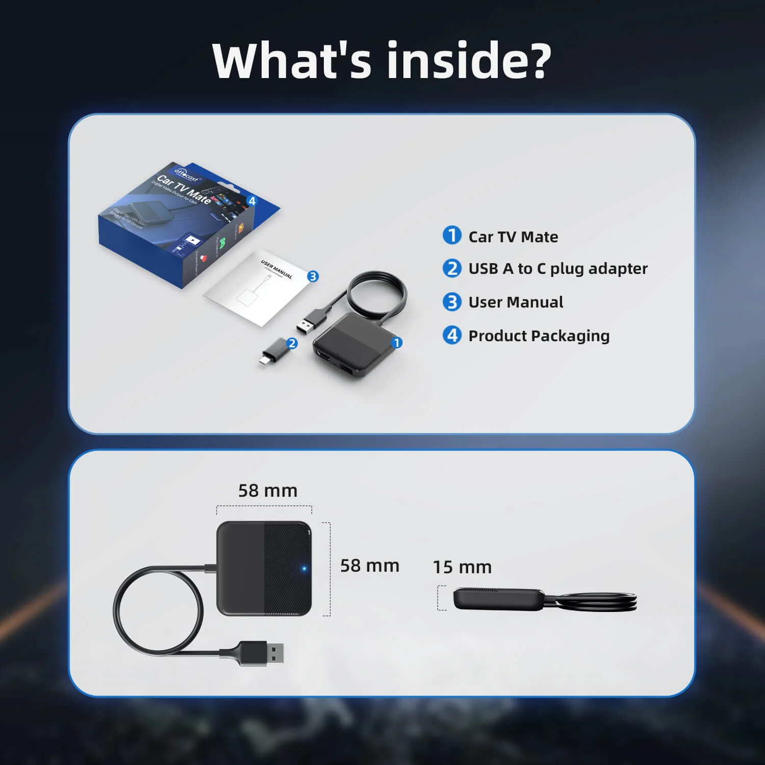 Convertitore TV per auto per Fire TV Stick- facebook - Image 9
