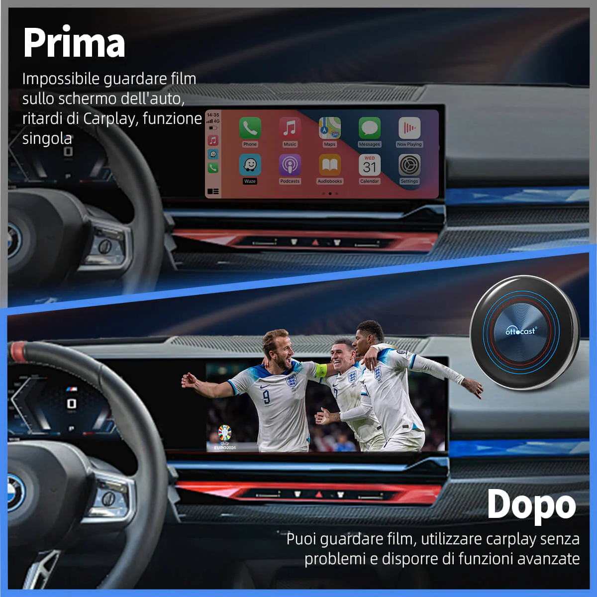 OTTOCAST- i3 AI Box Per BMW - Image 4