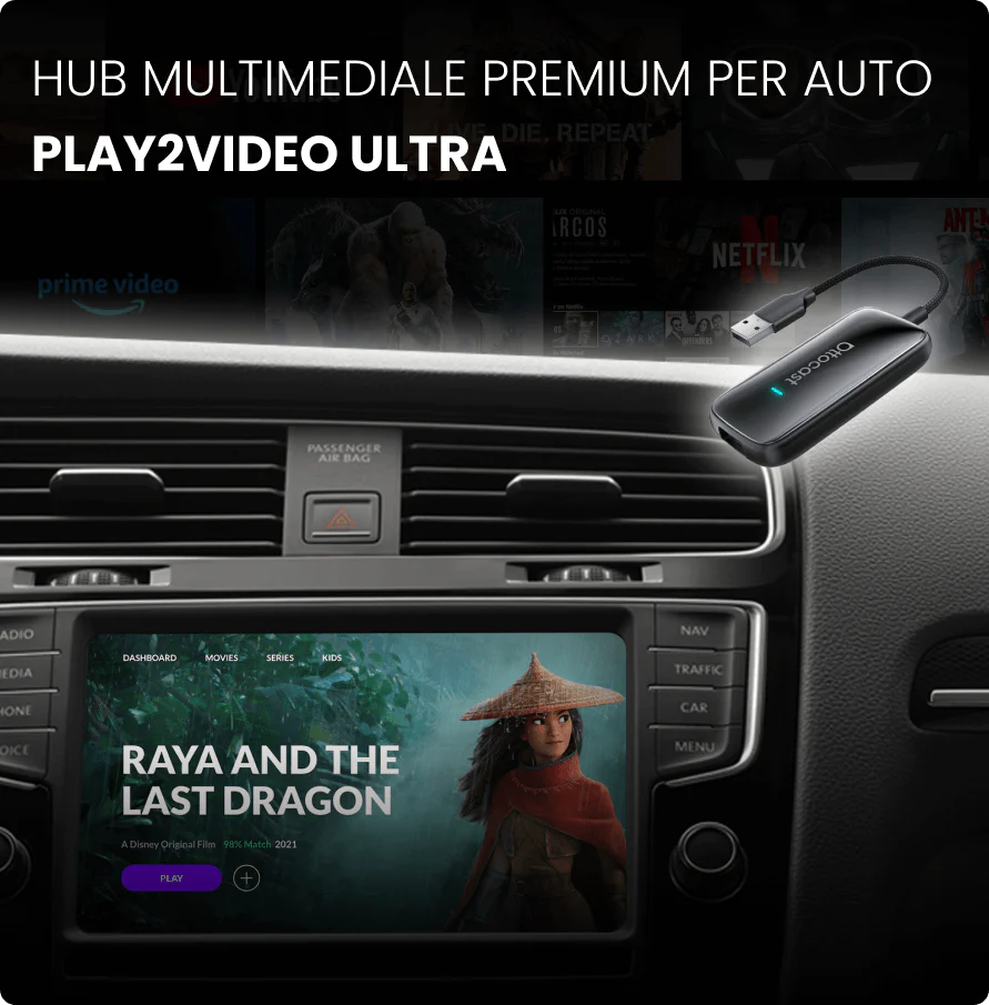 OTTOCAST® Play2Video Ultra Adattatore All-in-1 Con App Hub - Image 6