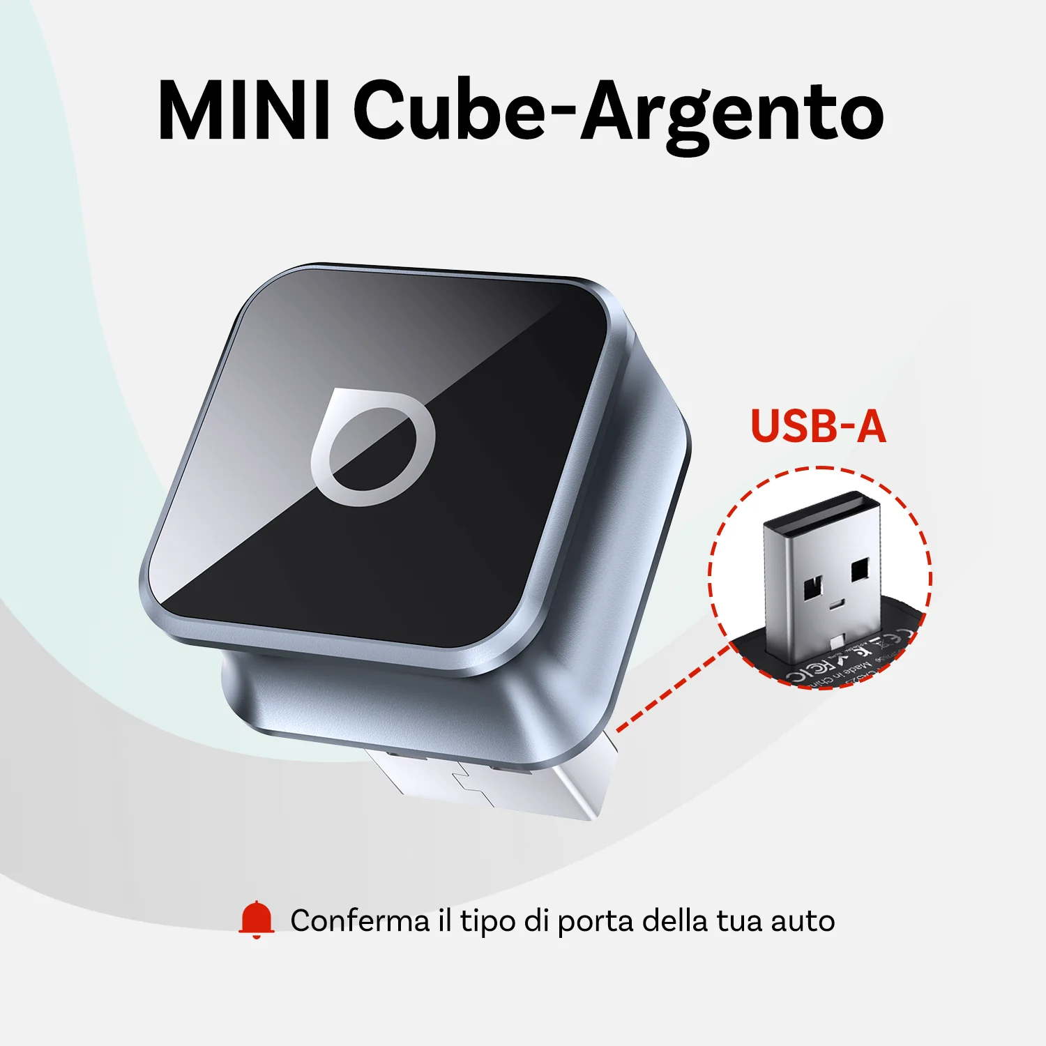 Ottocast® Mini Cube 3.0 Adattatore Wireless per CarPlay e Android Auto - Image 17