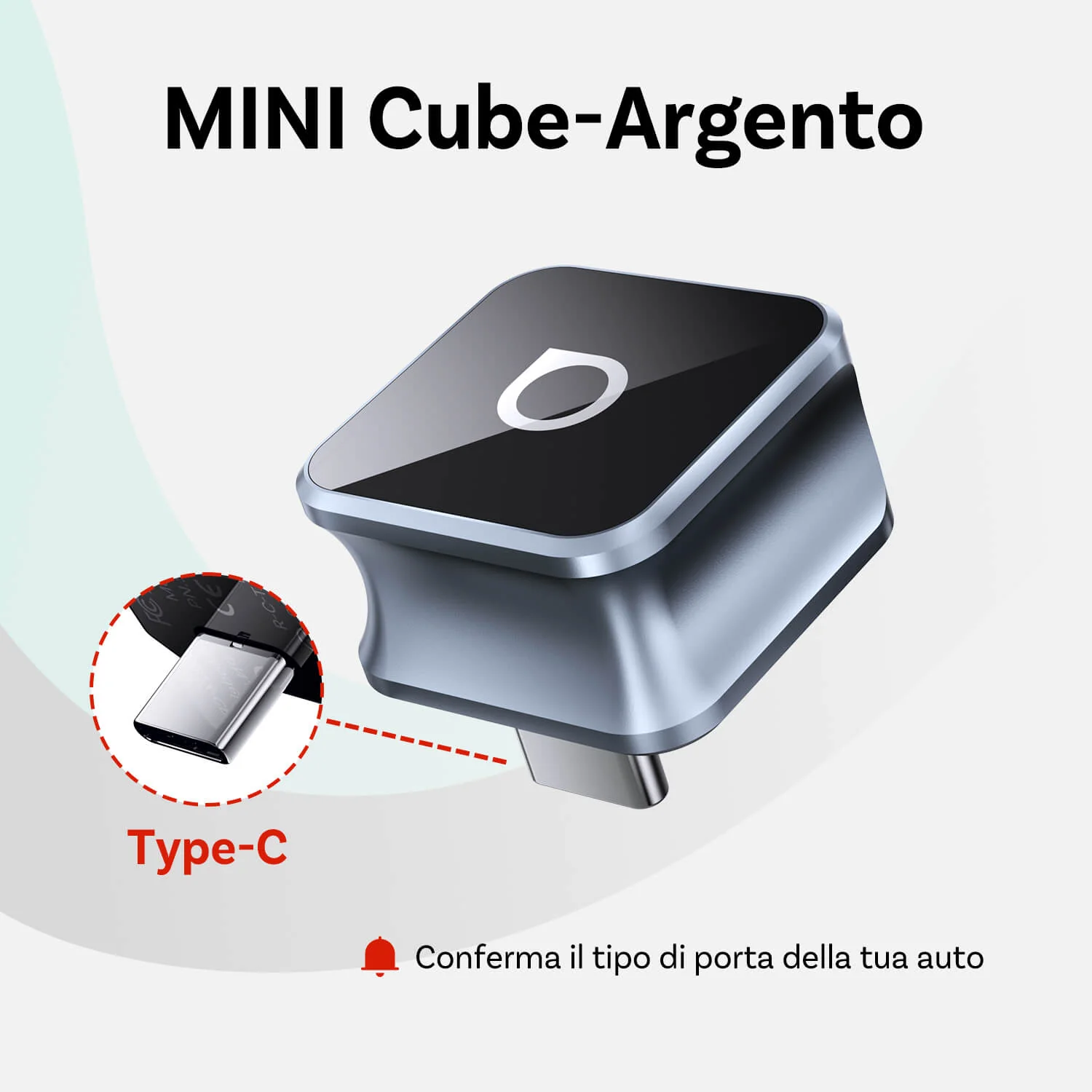 Ottocast® Mini Cube 3.0 Adattatore Wireless per CarPlay e Android Auto - Image 21